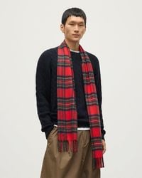 Johnstons of Elgin - Royal Stewart Tartan Cashmere Scarf - Lyst