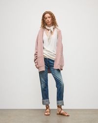 Johnstons of Elgin - Bay Marl Cashmere & Cotton Cardigan - Lyst