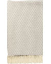 Johnstons of Elgin - Trellis Weave Merino Bed Throw - Lyst