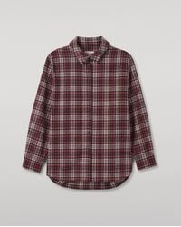 Johnstons of Elgin - Clanlass Plaid Overshirt - Lyst