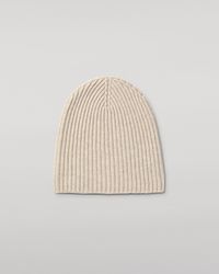 Johnstons of Elgin - Lovat Natural Cashmere Hat - Lyst