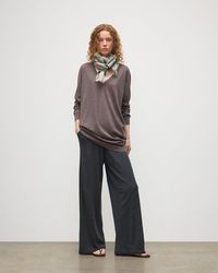 Johnstons of Elgin - Elise Long Superfine Cashmere Jumper - Lyst