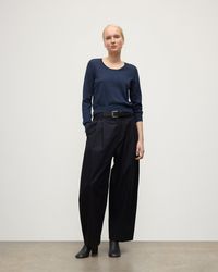 Johnstons of Elgin - Ella Scoop Neck Superfine Cashmere Jumper - Lyst