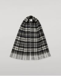 Johnstons of Elgin - Wide Dress Stewart Tartan Cashmere Scarf - Lyst