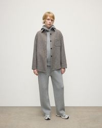 Johnstons of Elgin - Glen Urquhart Check Oversized Shirt - Lyst