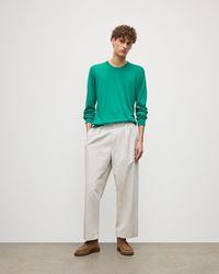 Johnstons of Elgin - Fin Bright Superfine Cashmere Jumper - Lyst