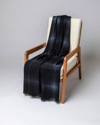 Johnstons of Elgin - Blurred Cashmere Silk Bouclé Throw - Lyst