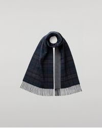 Johnstons of Elgin - Reversible Tartan Cashmere Scarf - Lyst