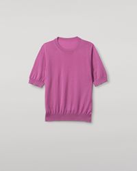 Johnstons of Elgin - Honor Superfine Cashmere T-Shirt - Lyst