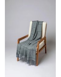 Johnstons of Elgin - Tweed Glen Check Wool Throw - Lyst