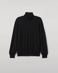 Johnstons of Elgin - Fin Cashmere Roll Neck Jumper - Lyst