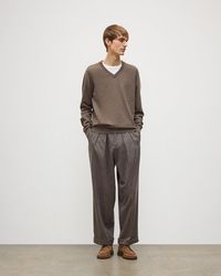 Johnstons of Elgin - Reuben Cashmere V Neck Jumper - Lyst