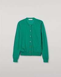 Johnstons of Elgin - Honor Bright Superfine Cashmere Cardigan - Lyst