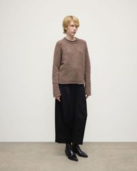 Johnstons of Elgin - Brushed Cashmere-Silk Jumper - Lyst