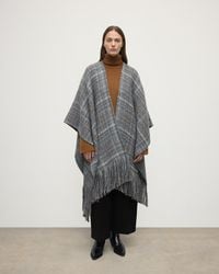Johnstons of Elgin - Texture Cape - Lyst