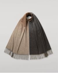 Johnstons of Elgin - Umbra Ombré Cashmere Stole - Lyst
