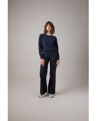 Johnstons of Elgin - Cropped Classic Cashmere Round Neck - Lyst