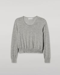 Johnstons of Elgin - Ella Scoop Neck Superfine Cashmere Jumper - Lyst