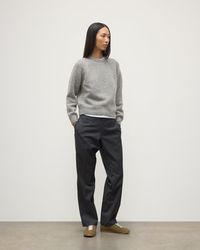 Johnstons of Elgin - Bay Marl Cashmere & Cotton Jumper - Lyst