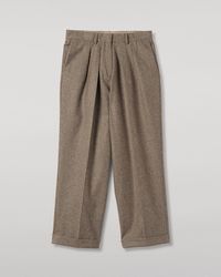 Johnstons of Elgin - Macara Pleated Trousers - Lyst