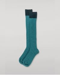 Johnstons of Elgin - Ainsley Long Cashmere Socks - Lyst