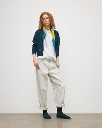 Johnstons of Elgin - Crathie Bottle Shawl Cashmere Cardigan - Lyst