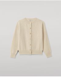 Johnstons of Elgin - Blyth Lambswool Cardigan - Lyst
