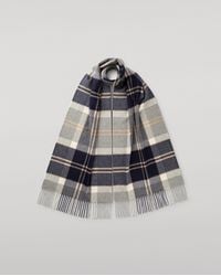 Johnstons of Elgin - Bannockbane Tartan Merino Scarf - Lyst