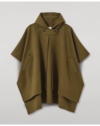 Johnstons of Elgin - Hoolie Hooded Cashmere Cape - Lyst