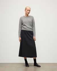 Johnstons of Elgin - Lecht Cashmere Crew Jumper - Lyst