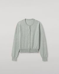Johnstons of Elgin - Iris Light Classic Cashmere Cardigan - Lyst