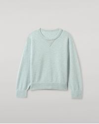 Johnstons of Elgin - Stella Light Cashmere Sweatshirt - Lyst