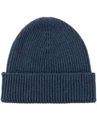 Johnstons of Elgin - Ribbed Cashmere Beanie - Lyst