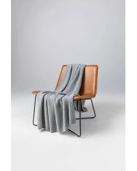 Johnstons of Elgin - Texture Knitted Light Cashmere Throw - Lyst