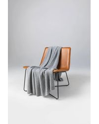 Johnstons of Elgin - Texture Knitted Light Cashmere Throw - Lyst
