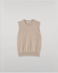 Johnstons of Elgin - Iris Classic Light Cashmere Tank - Lyst