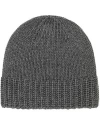 Johnstons of Elgin - Mid Cashmere Jersey Cuff Beanie - Lyst