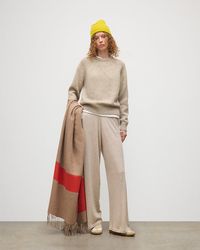 Johnstons of Elgin - Bay Marl Cashmere & Cotton Jumper - Lyst