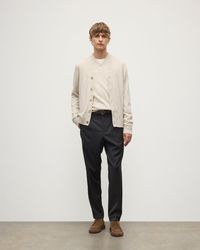 Johnstons of Elgin - Rory Classic Cashmere Cardigan - Lyst