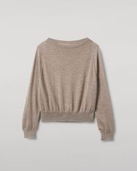 Johnstons of Elgin - Finola Light Superfine Cashmere Jumper - Lyst