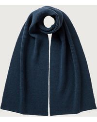 Johnstons of Elgin - Ribbed Cashmere Scarf - Lyst