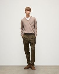 Johnstons of Elgin - Fin Light V Neck Superfine Cashmere Jumper - Lyst