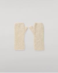 Johnstons of Elgin - Della Ribbed Cashmere Wristwarmers - Lyst