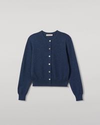 Johnstons of Elgin - Iris Classic Cashmere Cardigan - Lyst