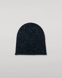 Johnstons of Elgin - Tiree Donegal Cashmere Beanie - Lyst