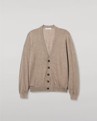 Johnstons of Elgin - Forsyth Light Superfine Cashmere Cardigan - Lyst