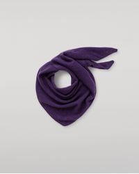 Johnstons of Elgin - Reel Dark Cashmere Bandana - Lyst