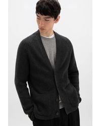 Johnstons of Elgin - Relaxed Ribbed Cashmere Cardigan - Lyst