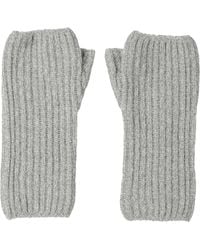 Johnstons of Elgin - Ribbed Cashmere Wrist Warmers - Lyst