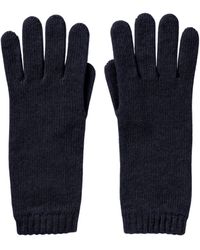 Johnstons of Elgin - Cashmere Dark Gloves - Lyst